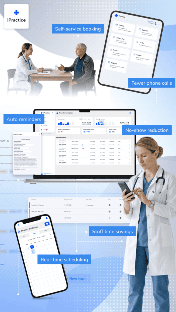 Benefits of a platform for scheduling doctor's appointments.