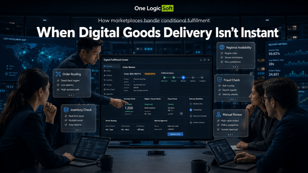 How Digital Goods Marketplaces Handle Non-Instant Delivery in 2026